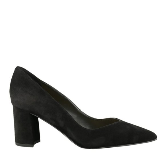Marc Fisher Shoes - Marc Fisher Black Suede Pumps